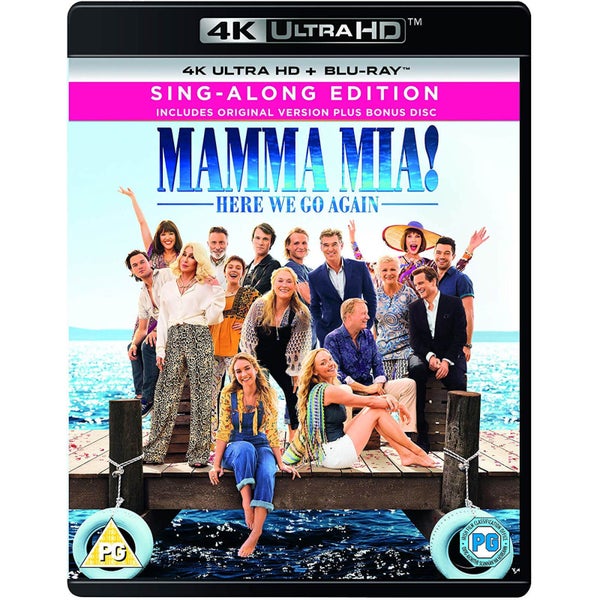 Mamma Mia ! Here We Go Again - 4K Ultra HD (avec téléchargement numérique)