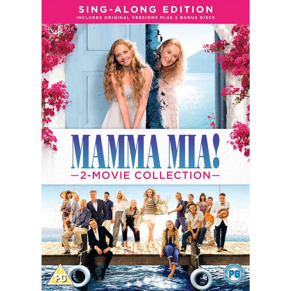 Mamma Mia! 2-Movie Collection – Sing-Along Edition (DVD + 2 Bonus Discs)