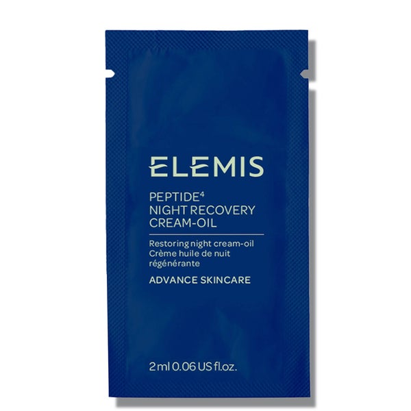 Elemis Peptide4 Night Recovery Cream Oil 2ml Sachet