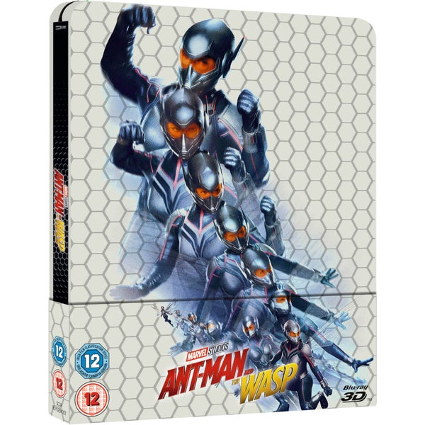 Ant-Man and the Wasp - 3D (Includes 2D Version) Zavvi Exclusive Steelbook