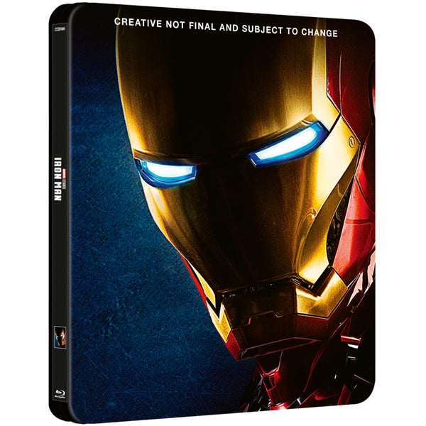 Iron Man 1 - 3 Collection - Zavvi UK Exclusive Steelbook