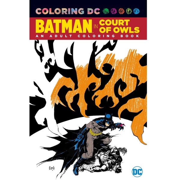 DC Comics Batman The Court Of Owls Coloring Book (Graphic Novel)