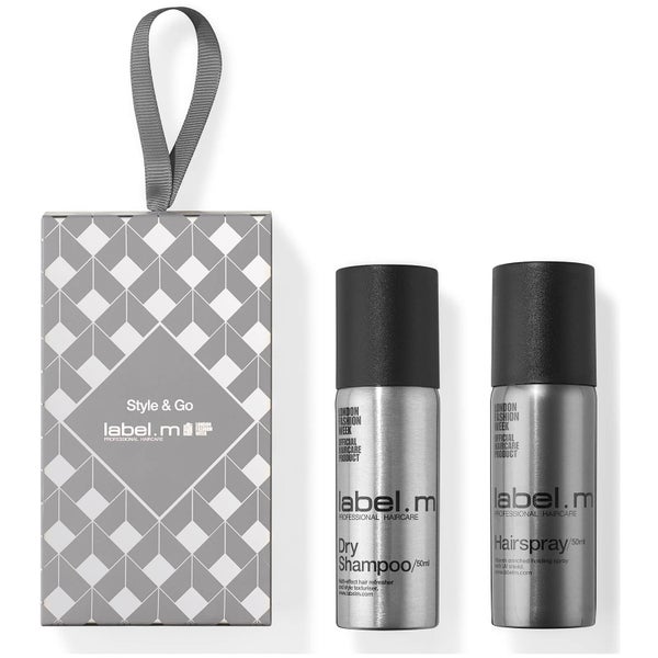 label.m Exclusive Designer Honey and Oat Gift Set with Free Detangling Paddle Brush (Worth £47.85)