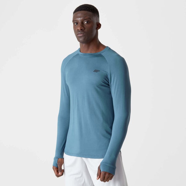 Dry-Tech Inifinity t-krekls ar garām piedurknēm – Zils