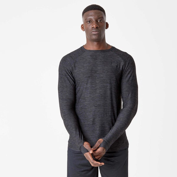 Dry-Tech Infinity Long-Sleeve T-Shirt - Slate Marl - XS