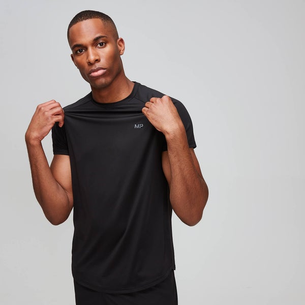 MP Men's Dry Tech Training Essentials T-Shirt - Black - XS