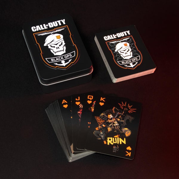 Call of Duty Black Ops 4 speelkaarten