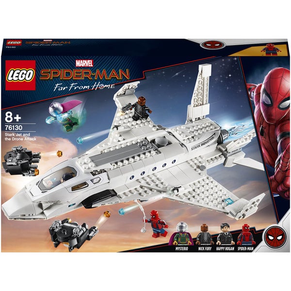 LEGO Marvel Stark Jet en de Drone Attack speelgoed (76130)
