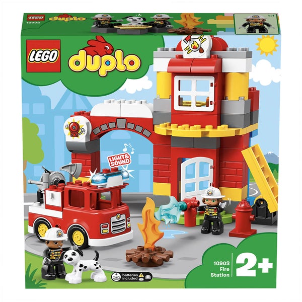 LEGO DUPLO Stad: Brandweerkazerne bouwsteentjes set (10903)