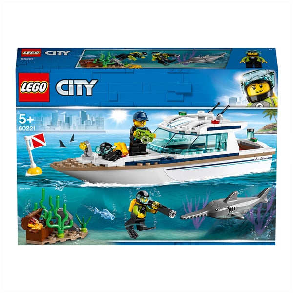 LEGO City: Diving Yacht Deep Sea Boat Set (60221)