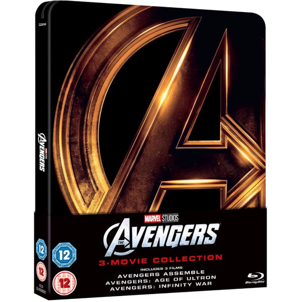 Avengers 1-3 Collection - Zavvi UK Exclusive Steelbook