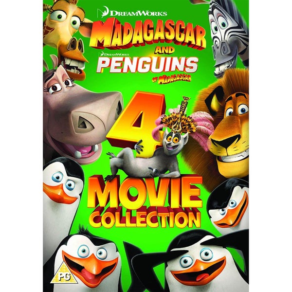 Madagascar/ Escape 2 Africa/Europes Most Wanted/Penguins Of Madagascar - 2018 Artwork Refresh