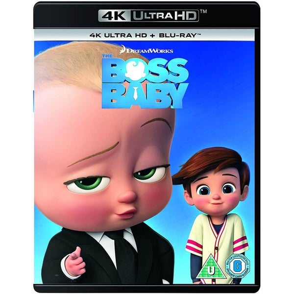 The Boss Baby - 2018 Artwork Refresh - 4K Ultra HD (Includes Blu-Ray)