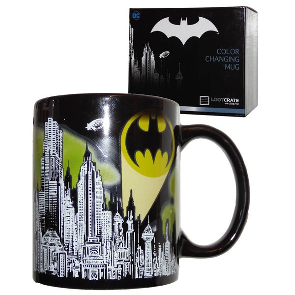 DC Comics Batman Gotham Bat-signal Colour Change Mug