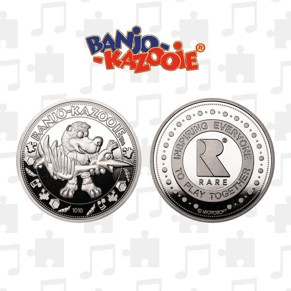 Banjo-Kazooie Collector's Limited Edition Coin: Silver Variant