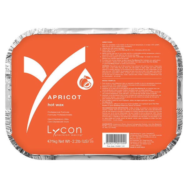 Lycon Apricot Hot Wax 1kg