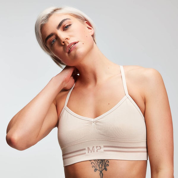 MP Seamless női Bralette melltartó - Bézs