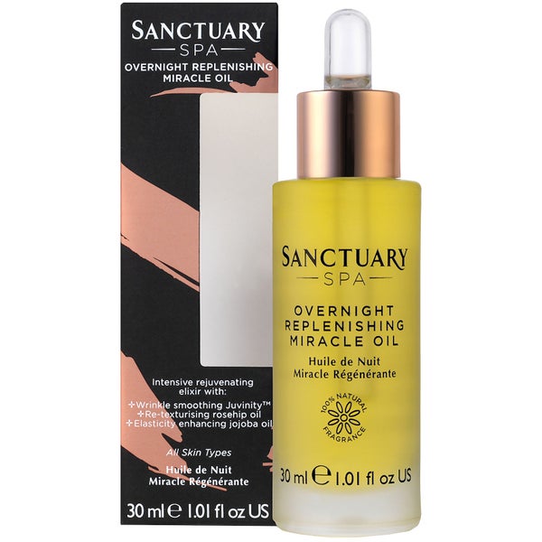 Масло для лица Sanctuary Spa Overnight Replenishing Miracle Oil 30 мл