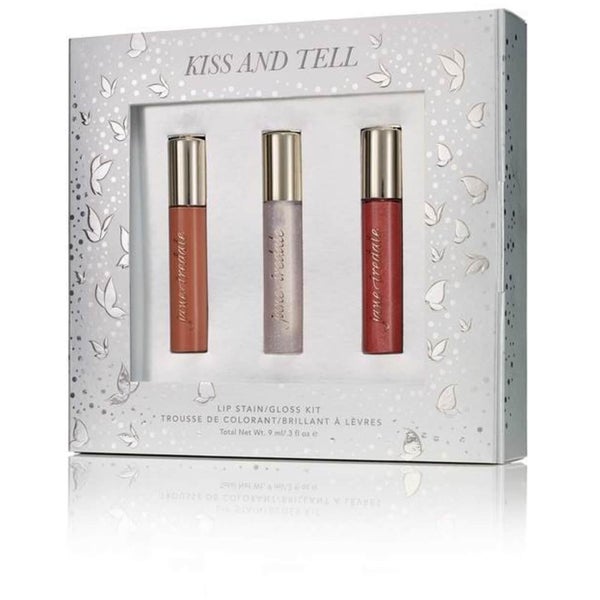 jane iredale Limited Edition Kiss & Tell Lip Stain/Gloss Kit