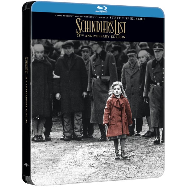 Schindler's List - 4K Ultra HD - 25th Anniversary Editie Steelbook - Zavvi exclusief