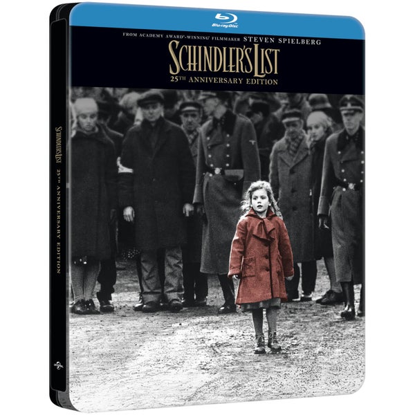 La Liste de Schindler - Édition 25ème anniversaire - Steelbook 4k Exclusif Limité pour Zavvi