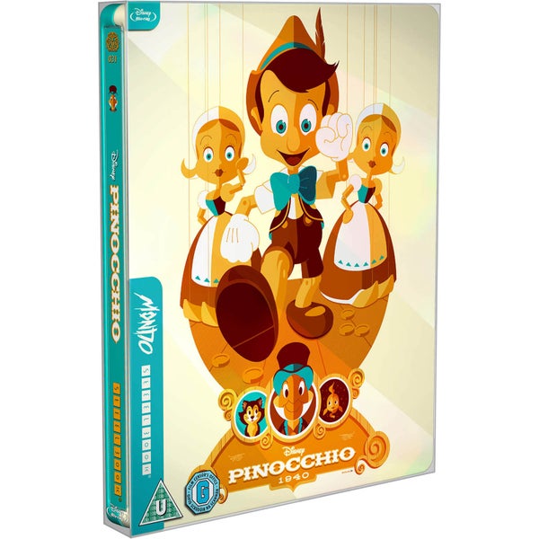 Pinocchio - Mondo #31 Zavvi Exclusive Steelbook in limitierter Auflage