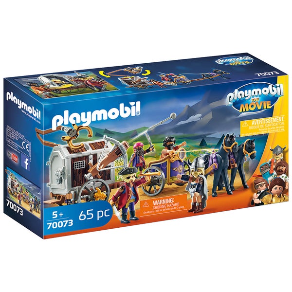 Playmobil: The Movie Charlie with Prison Wagon (70073)
