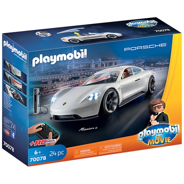 Playmobil: The Movie Rex Dasher's Porsche Mission E (70078)