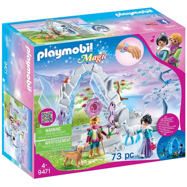 Playmobil Magic Crystal Gate to the Winter World with Lit Gate (9471)