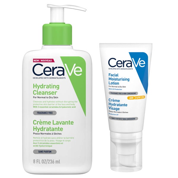 CeraVe Your Best Skin AM Duo zestaw 2 produktów do pielęgnacji nawilżającej na dzień