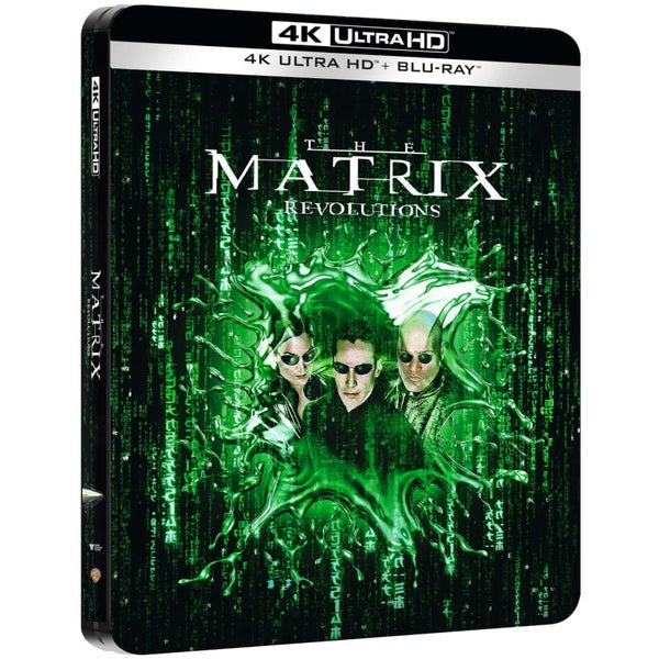 Matrix Revolutions - 4K Ultra HD Zavvi Exclusive Steelbook (Includes Blu-ray)