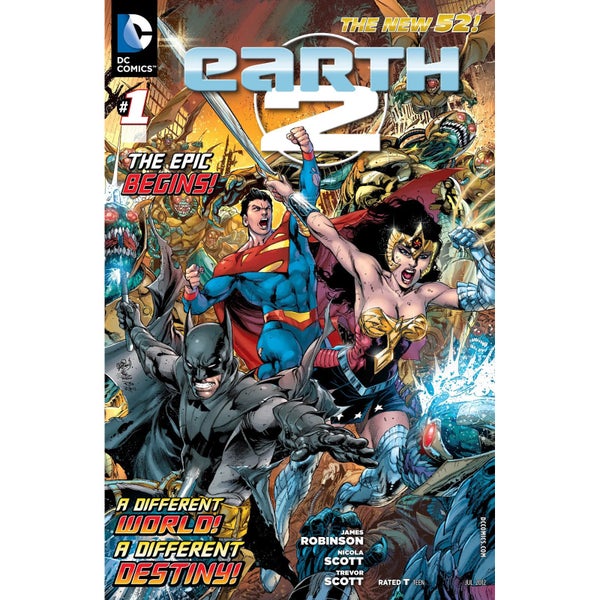 DC Comics - Earth 2 Hard Cover Vol 01 The Gathering (N52)