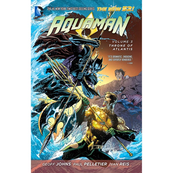 DC Comics - Aquaman Hard Cover Vol 03 Throne Of Atlantis (N52)