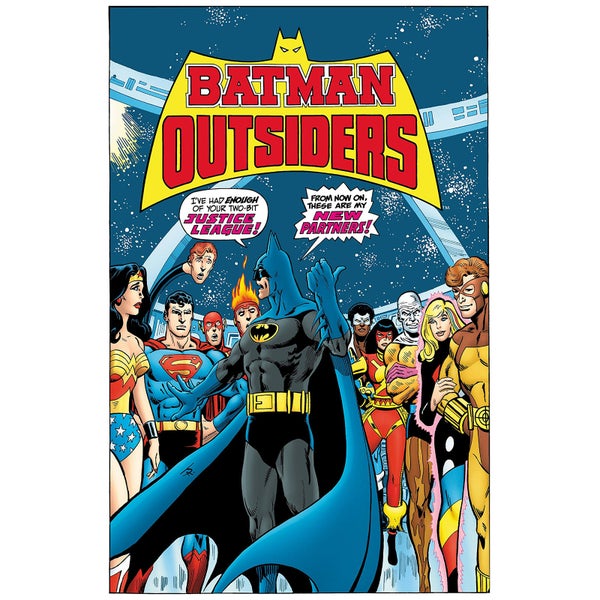 DC Comics - Batman & The Outsiders Hard Cover Vol 01