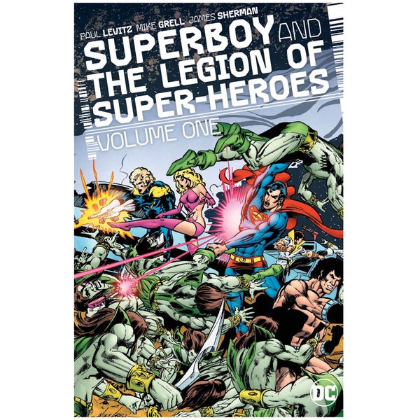 DC Comics - Superboy And The Legion Of Superheroes Hard Cover
