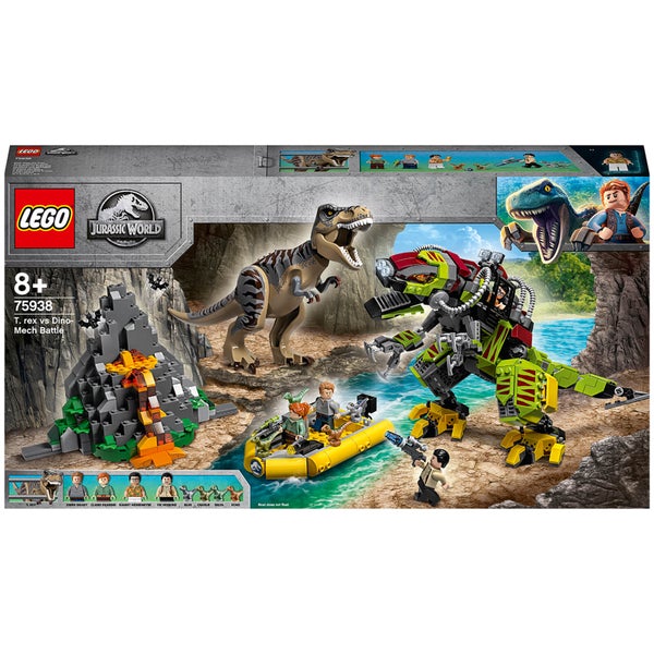LEGO Jurassic World: T. rex vs. Dino-Mech (75938)