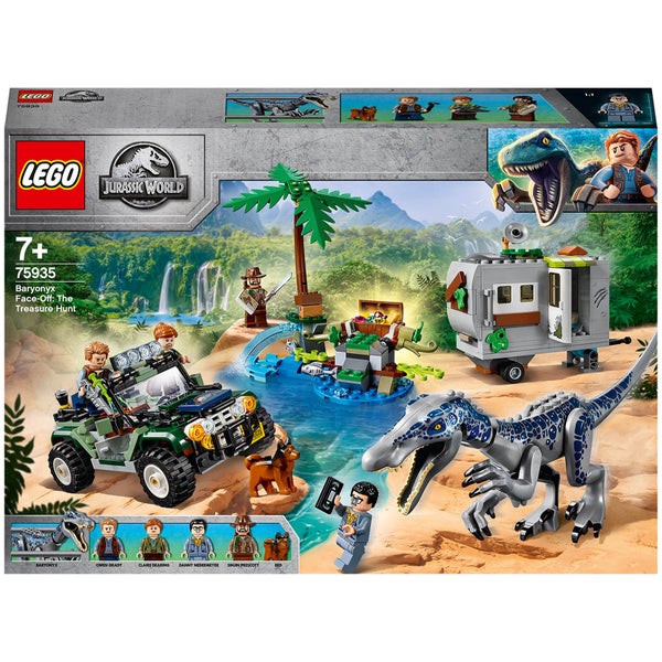 LEGO Jurassic World: Baryonyx face-off schatten set (75935)