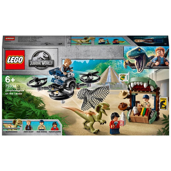 LEGO® Jurassic World™: Dilophosaurus auf der Flucht (75934)