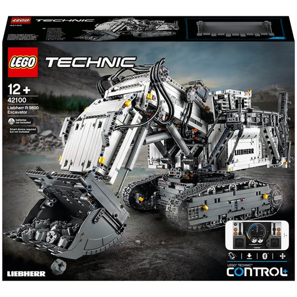 LEGO Technic : La pelleteuse Liebherr R 9800 (42100)