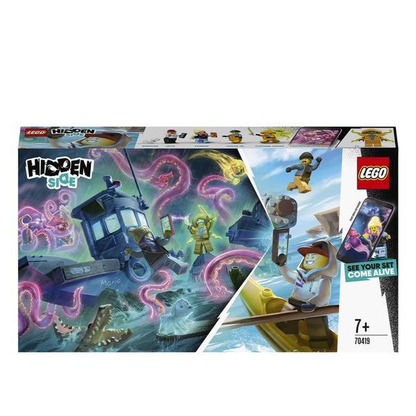 LEGO Hidden Side: Wrecked Shrimp Boat Toy with AR Games (70419)