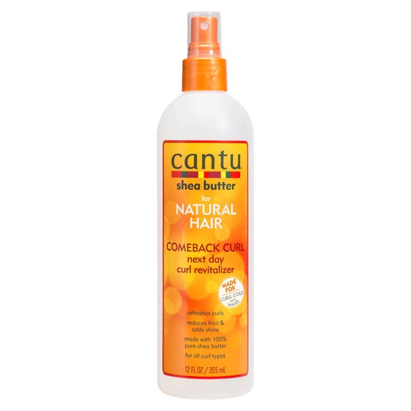 Cantu Shea Butter for Natural Hair Comeback Curl Next Day Curl Revitalize