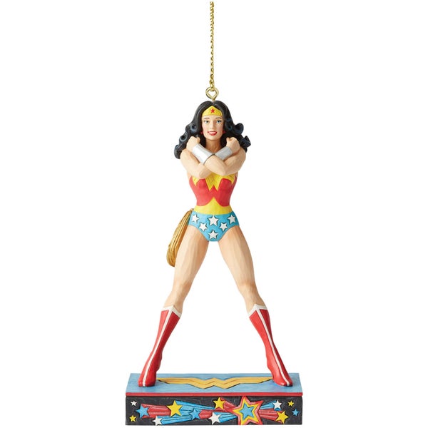 DC Comics door Jim Shore Wonder Woman hangend ornament 11.0cm