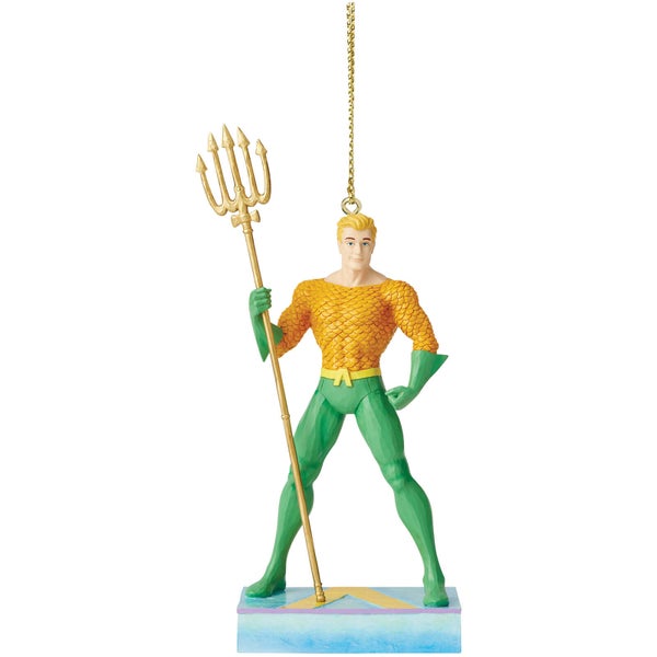 DC Comics door Jim Shore Aquaman hangend ornament 11.0cm