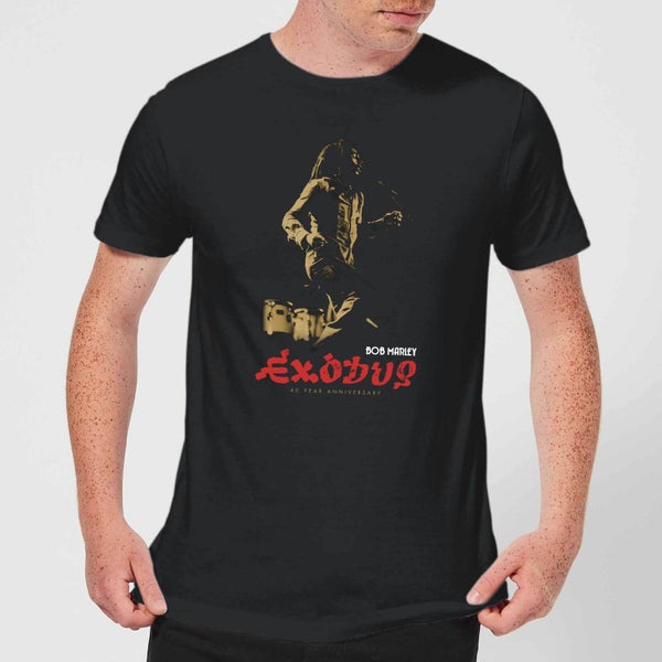 Bob Marley Exodus Men's T-Shirt - Black