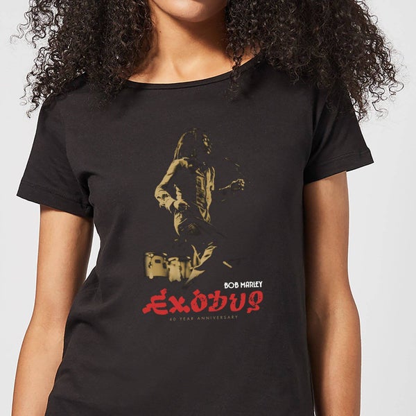 Bob Marley Exodus Women's T-Shirt - Black