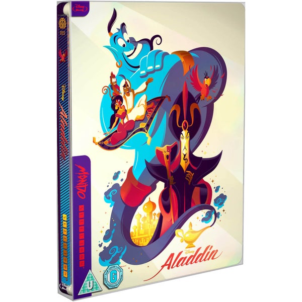 Aladdin - Mondo #35 - Steelbook Exclusif Limite pour Zavvi (Édition UK)