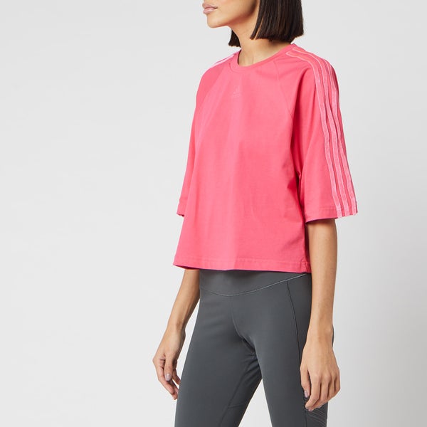 adidas Women's Sid Short Sleeve T-Shirt - Real Pink