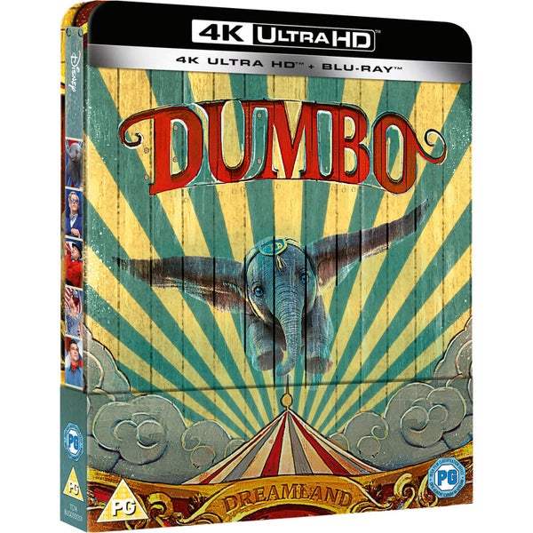 Dumbo 4K Ultra HD (Blu-Ray 2D inclus) - Coffret exclusif Zavvi en édition limitée