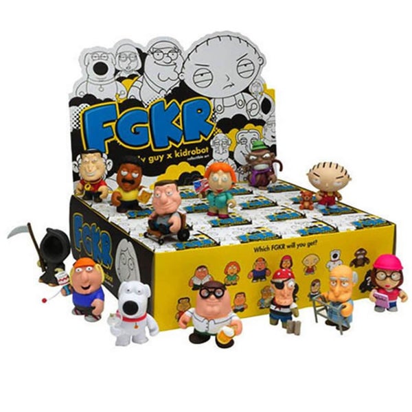 Kidrobot Family Guy Collectible Mini Vinyl Action Figure Assortment