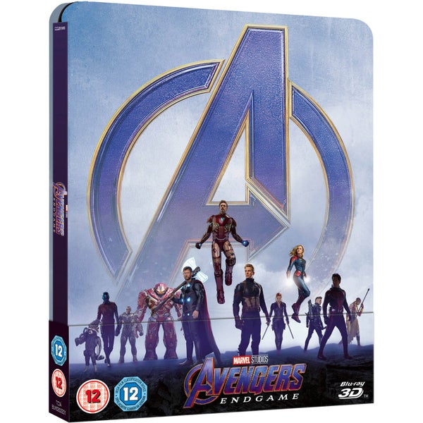 Avengers: Endgame - Zavvi Exclusives 3D Steelbook (Inklusive 2D Blu-ray)